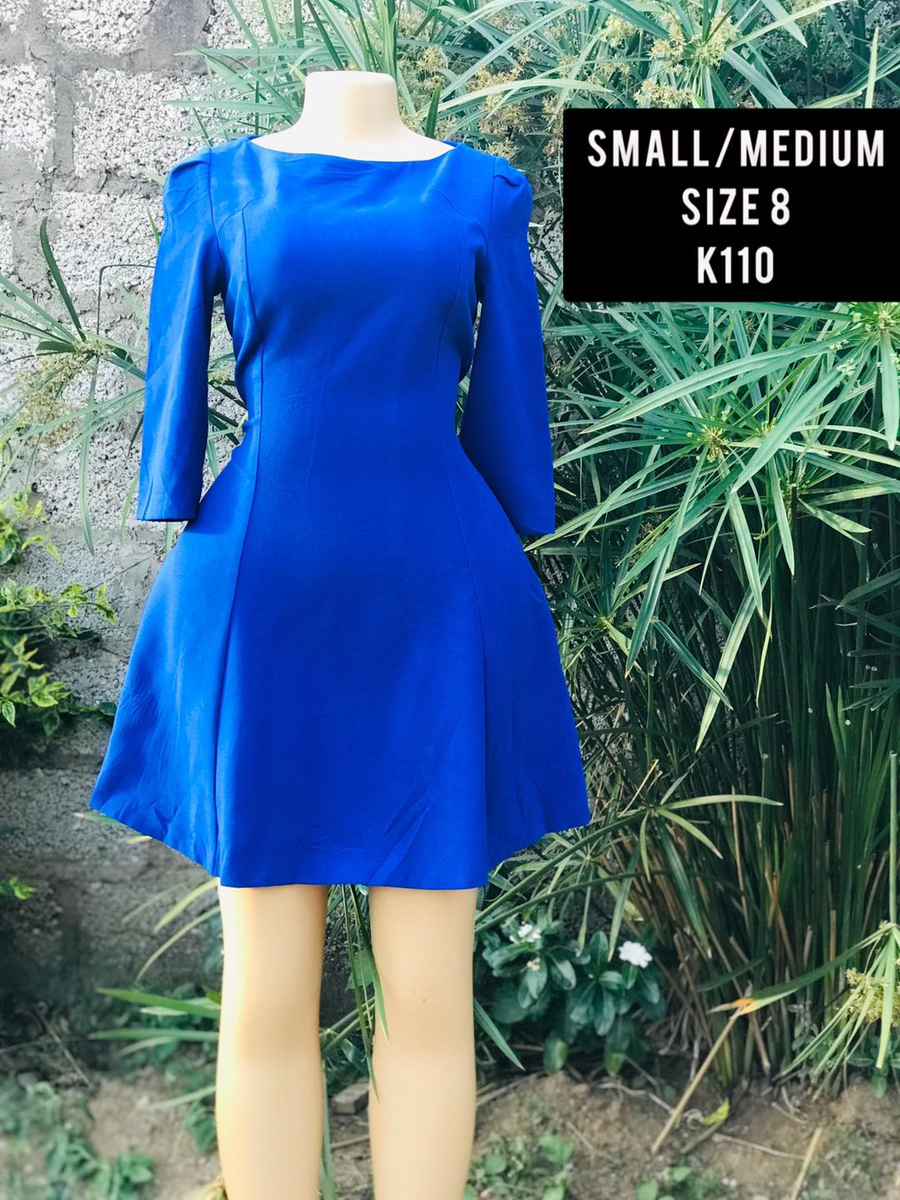 Robe bleu