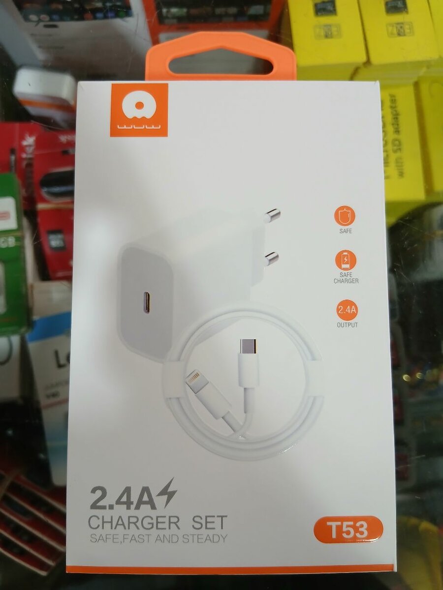 Chargeur Iphone Rapide 2.4AT53