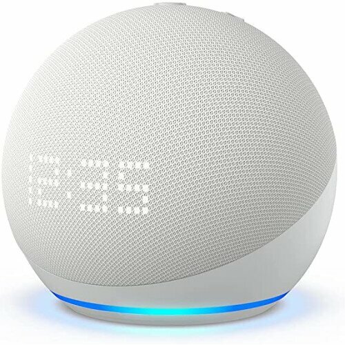 Colonne intelligente Amazon Echo DOT (5e Generation avec horloge)