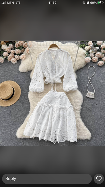 Skirt and top dress