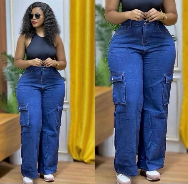 Zara Cargo Jeans