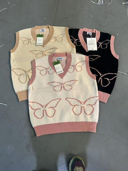 Gilets en Tricot à Motifs
