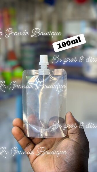 Sacs à bec réutilisables 100ml