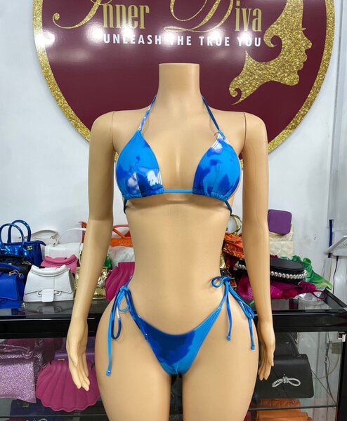Blue swimming suit