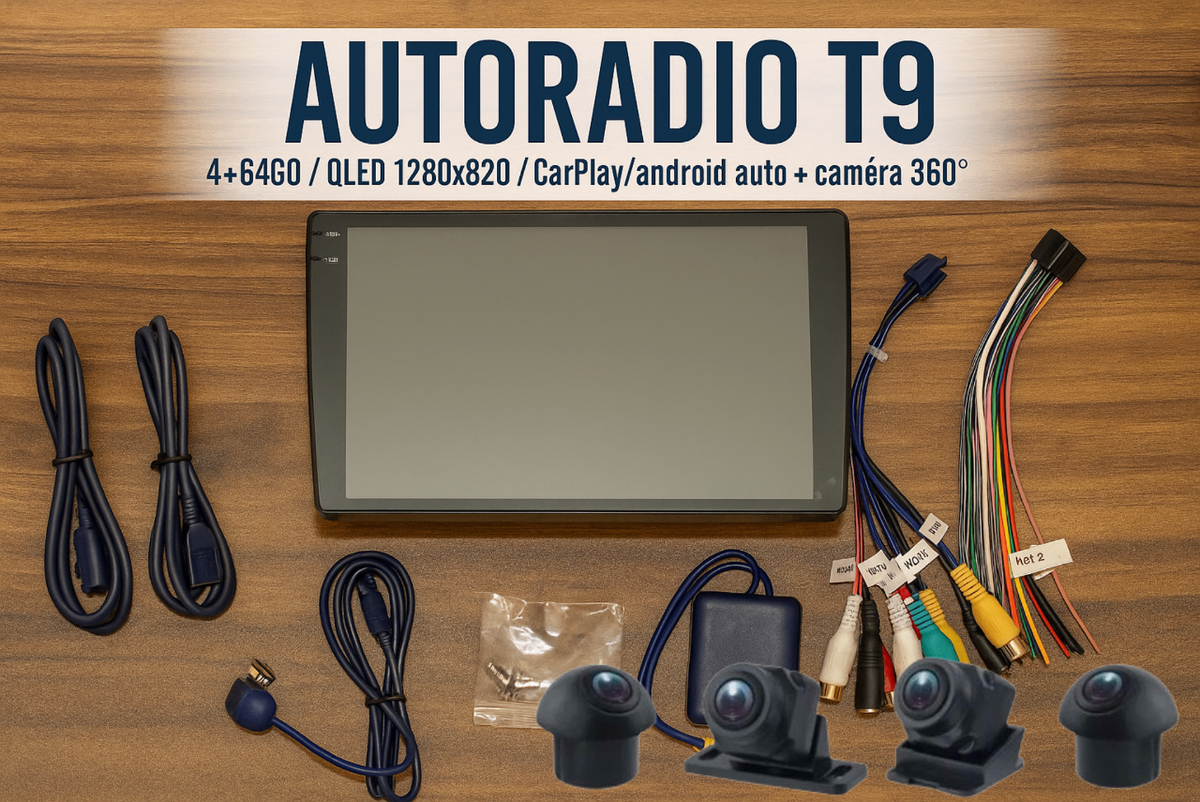 Autoradio T9 /360°