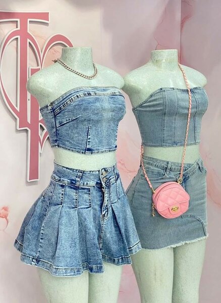 Ladies skirts and top