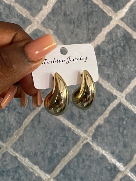 Raindrop earrings