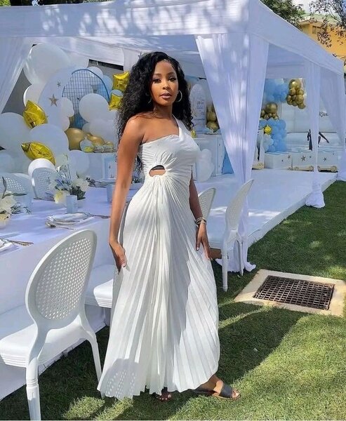 White gown