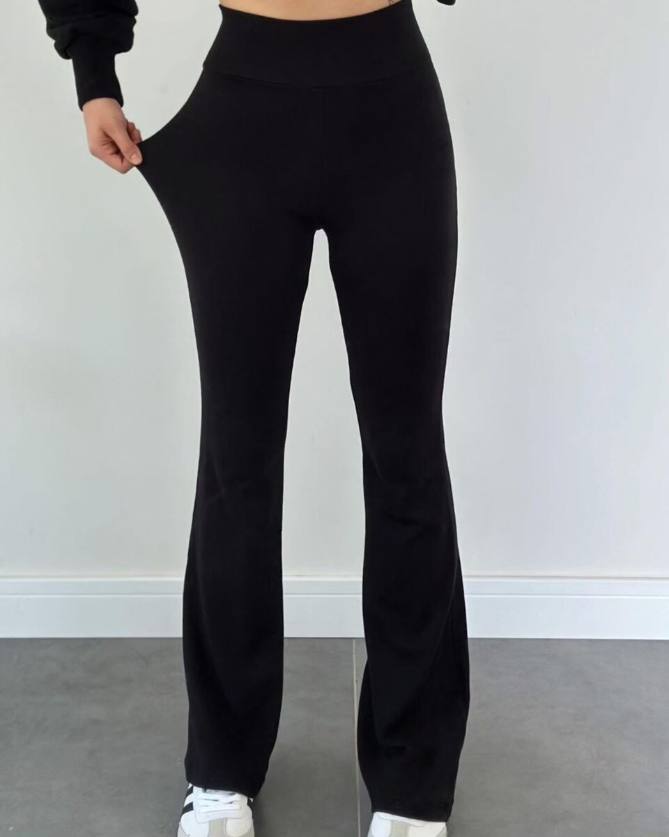Pantalon gros bas moulant