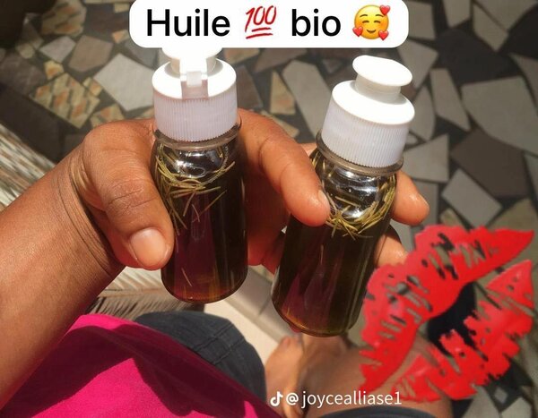 Huile capillaire