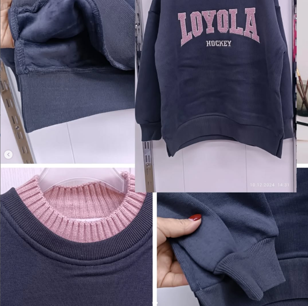 Черная толстовка Loyola 