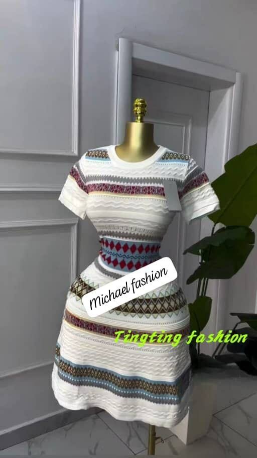 Peasant short dress