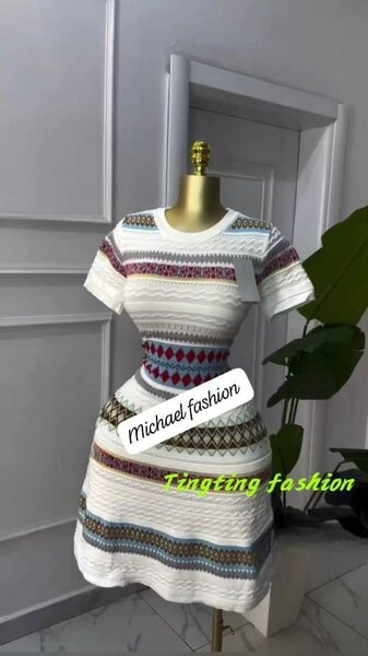 Peasant short dress