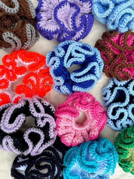 Chouchou en tricot