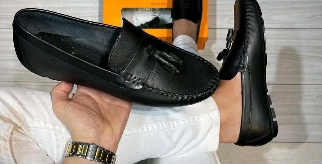 Mocassins en daim élégants