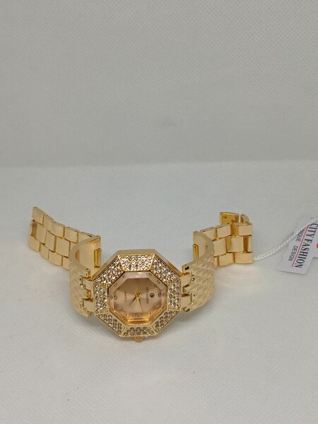 Ladies gold watch