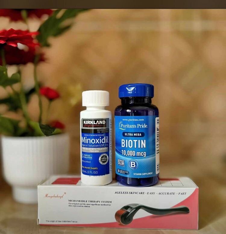 Beard and hair booster