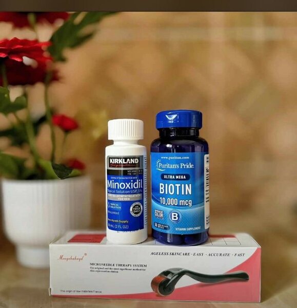 Beard and hair booster