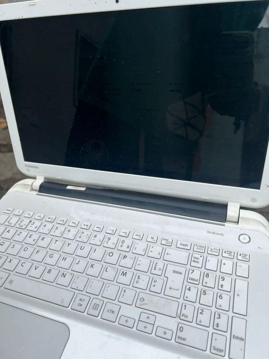Ordinateur Portable Toshiba Blanc