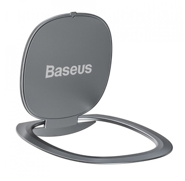Baseus Support de bague pour téléphone invisible couleur arg