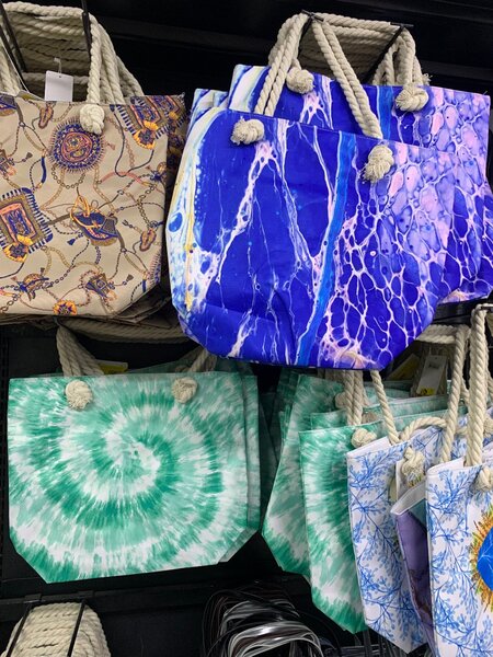 Sacs de plage en toile