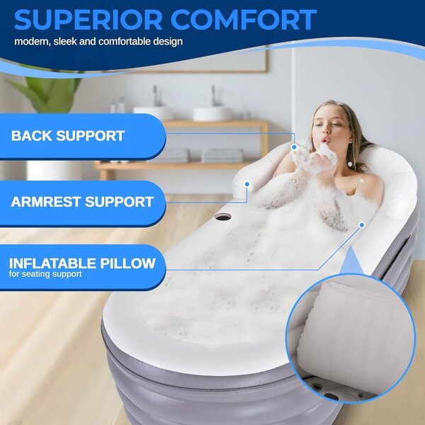 Baignoire gonflable