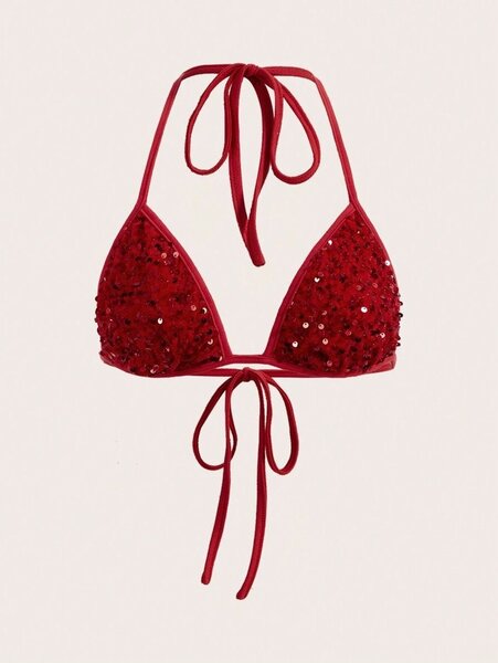 Lace up bra