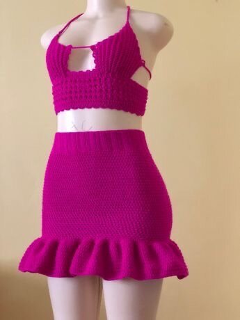 Skirt and top