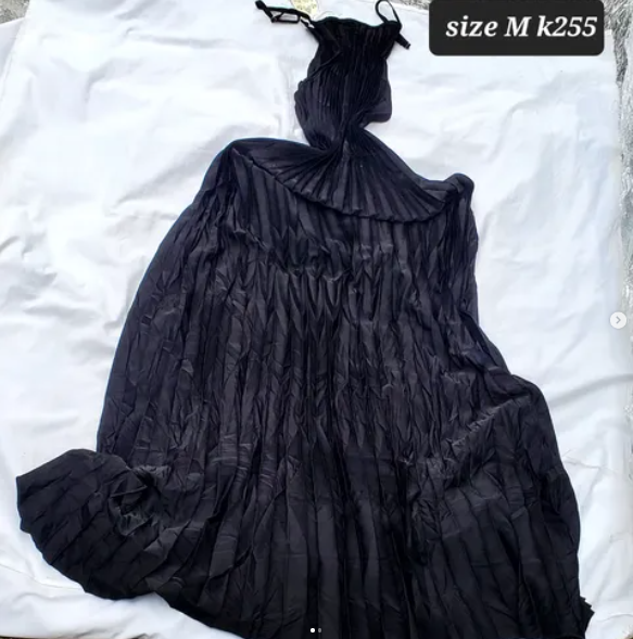 black dress
