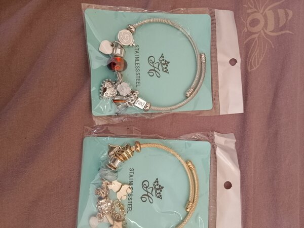 Sparkly bracelets