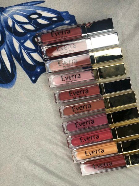 Everra lipsticks and glosses