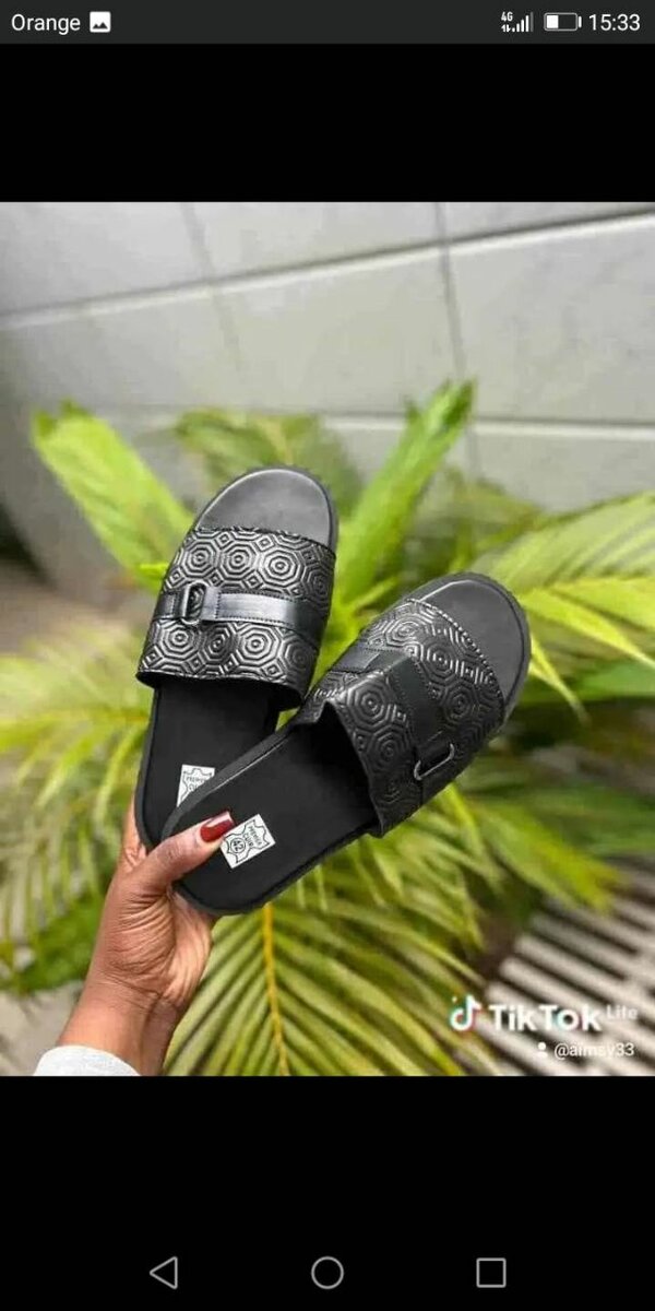 Sandales cuir homme