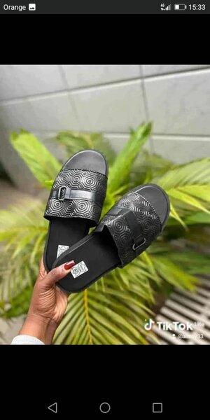 Sandales cuir homme