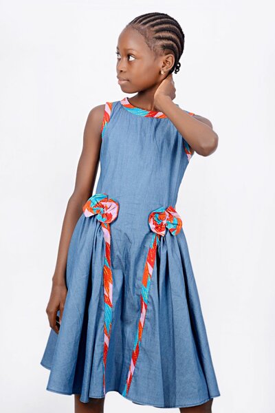 Robe Enfant Chic en Jean