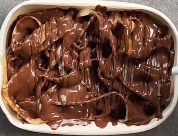 Crêpe spaghetti