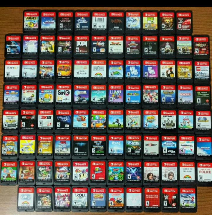 Disquette Nintendo switch