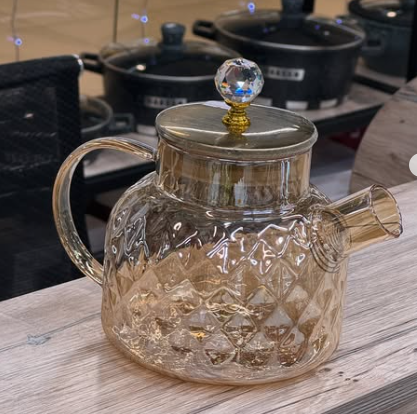 Золотой чайник маленький