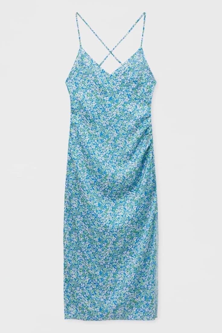 Robe Fleurie à Bretelles