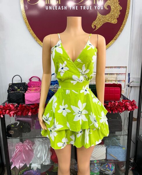 Green dress
