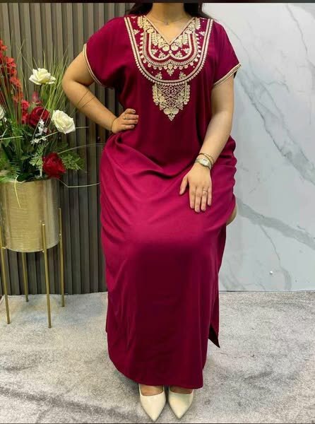 Boubou bordeaux