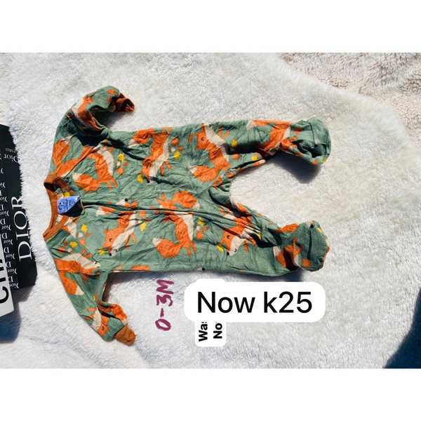 Romper vert orange