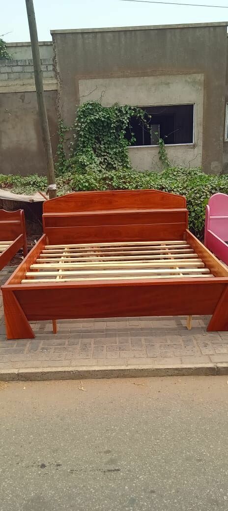 Double bed and bed frames