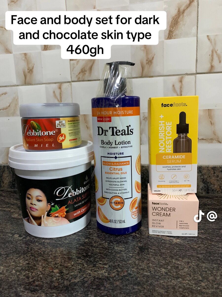 Caramel skin set