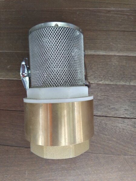 Foot valve