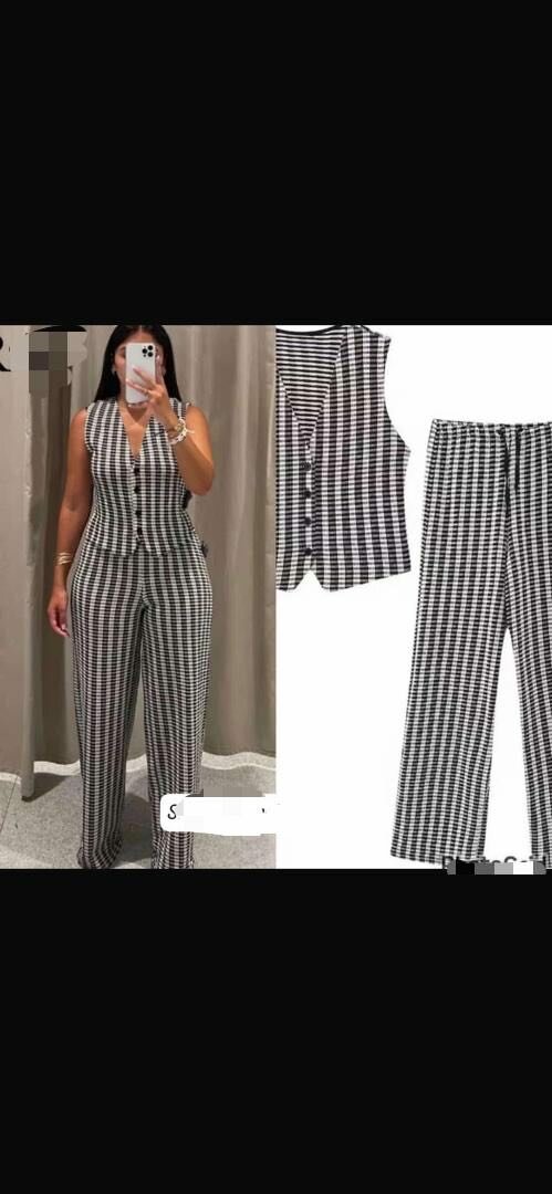 Ensemble Pantalon et Gilet Femme