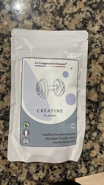 Powdered Creatine Supplement