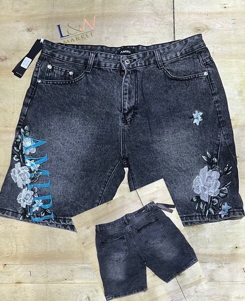 Shorts denim homme imprimés