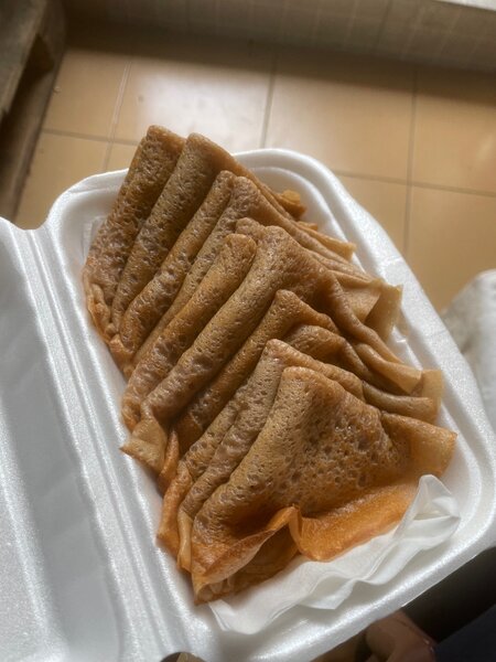Crêpes au cacao