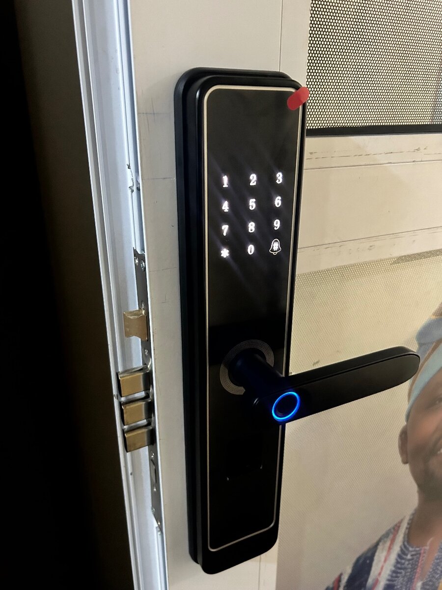 Smart lock installation