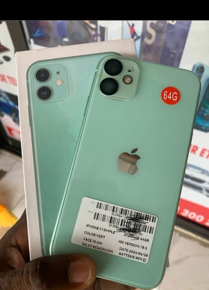 iPhone 11 64 Go Vert Neuf